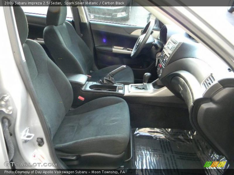 Spark Silver Metallic / Carbon Black 2009 Subaru Impreza 2.5i Sedan