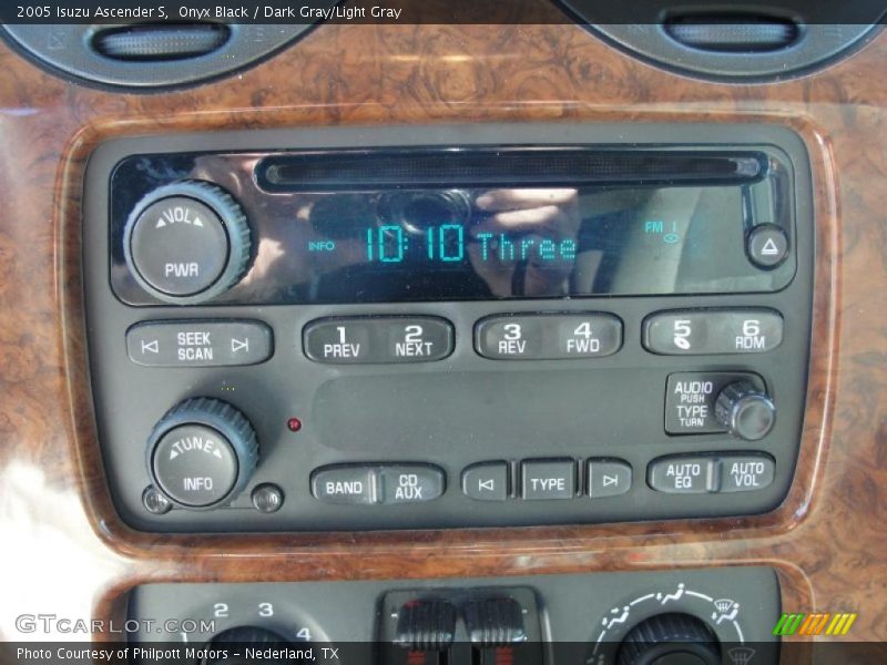 Onyx Black / Dark Gray/Light Gray 2005 Isuzu Ascender S