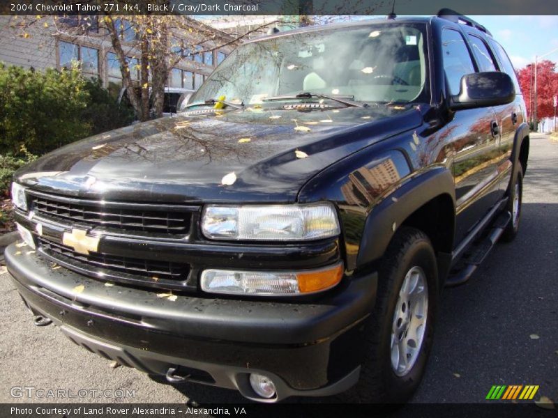 Black / Gray/Dark Charcoal 2004 Chevrolet Tahoe Z71 4x4