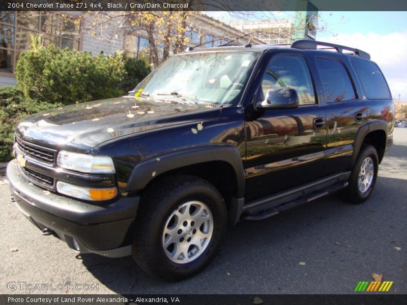 Black / Gray/Dark Charcoal 2004 Chevrolet Tahoe Z71 4x4