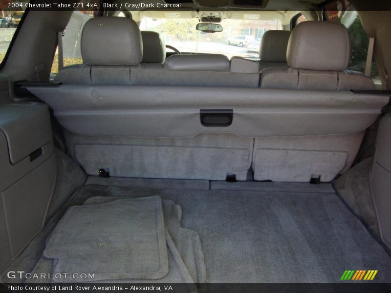 Black / Gray/Dark Charcoal 2004 Chevrolet Tahoe Z71 4x4