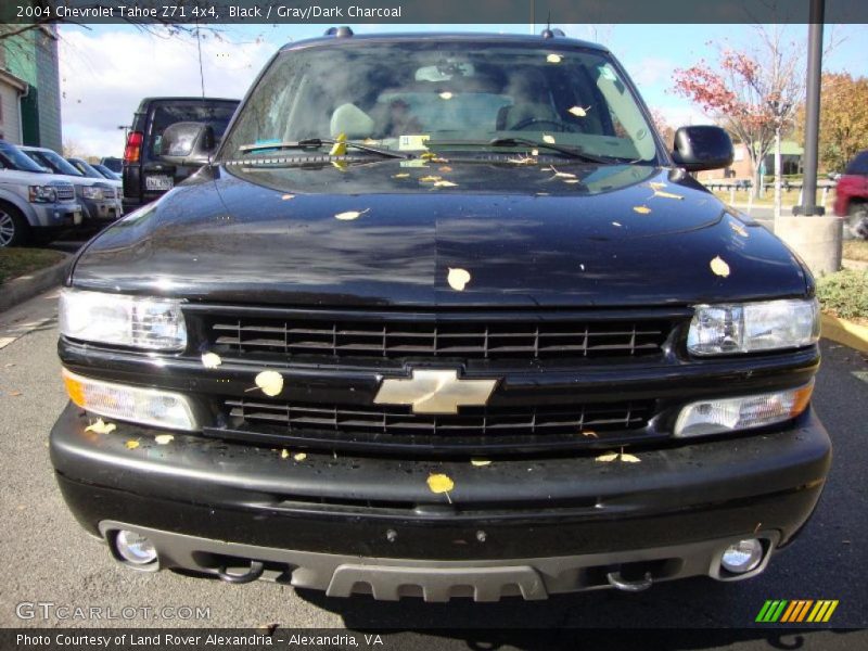 Black / Gray/Dark Charcoal 2004 Chevrolet Tahoe Z71 4x4