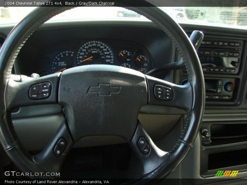 Black / Gray/Dark Charcoal 2004 Chevrolet Tahoe Z71 4x4