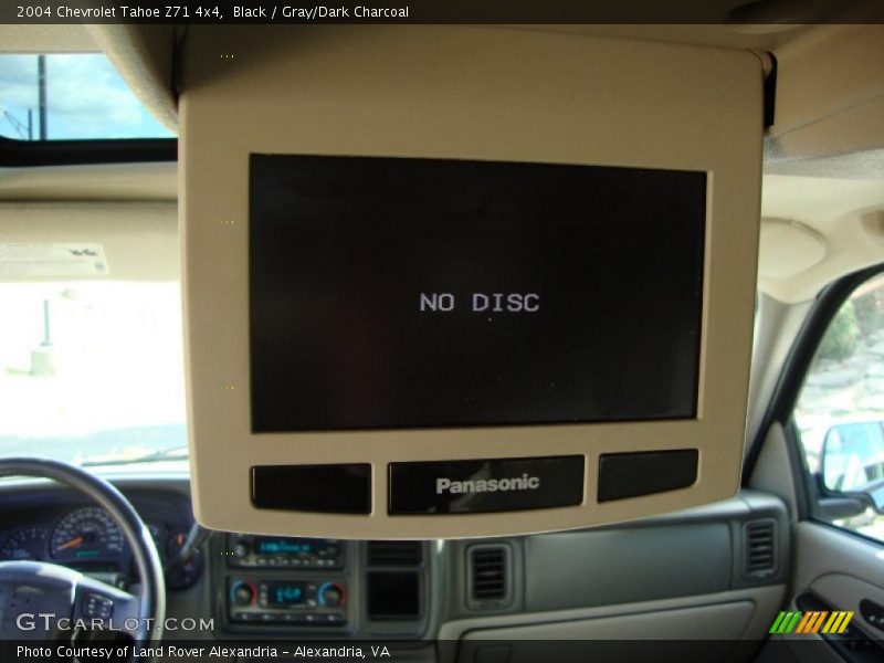Black / Gray/Dark Charcoal 2004 Chevrolet Tahoe Z71 4x4