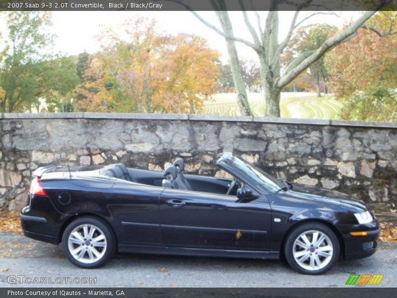  2007 9-3 2.0T Convertible Black