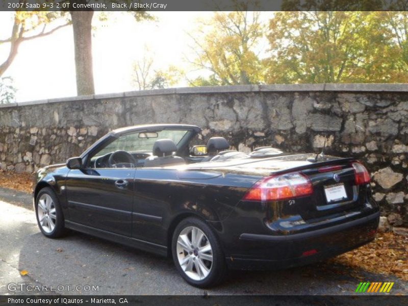  2007 9-3 2.0T Convertible Black