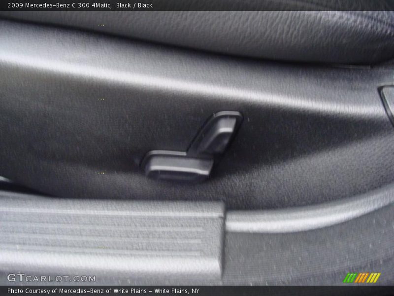 Black / Black 2009 Mercedes-Benz C 300 4Matic