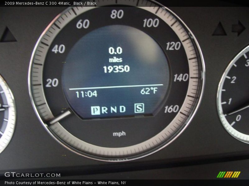 Black / Black 2009 Mercedes-Benz C 300 4Matic