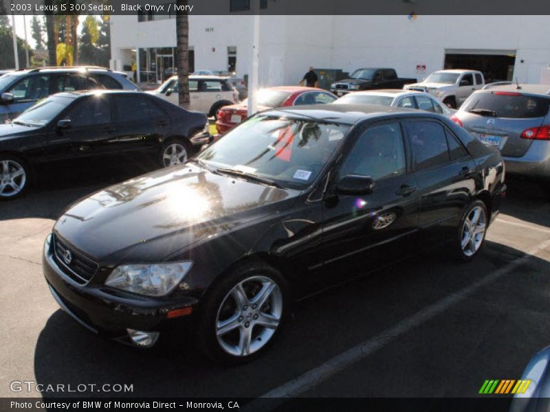 Black Onyx / Ivory 2003 Lexus IS 300 Sedan