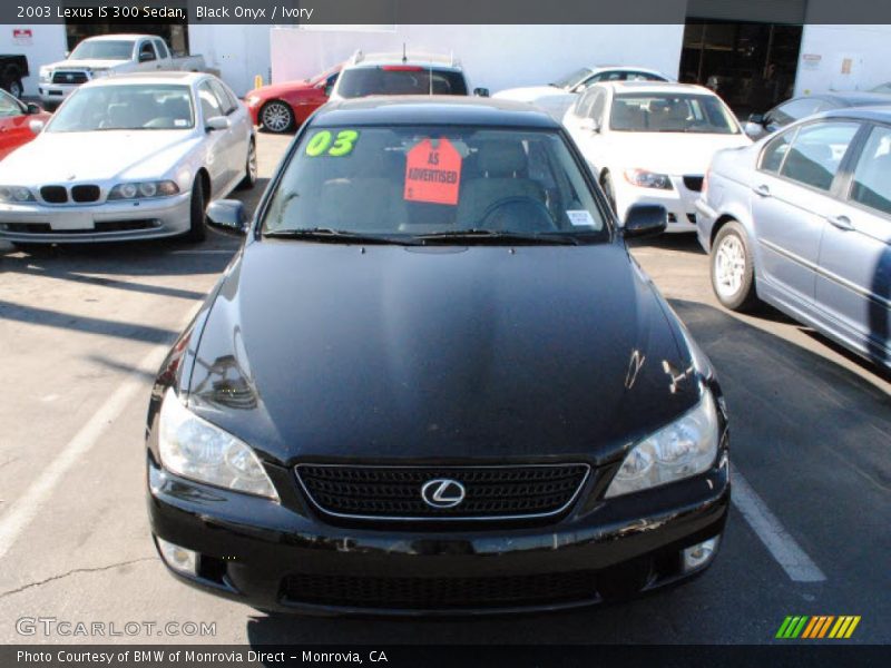 Black Onyx / Ivory 2003 Lexus IS 300 Sedan