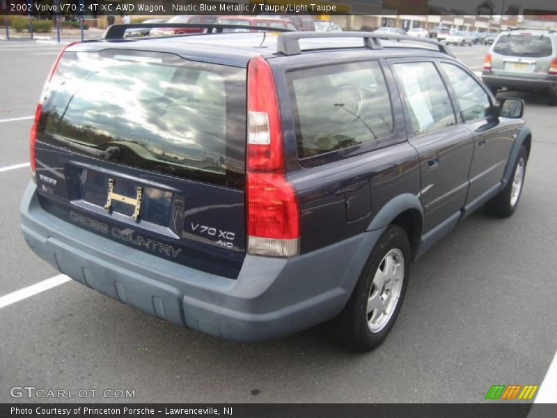 Nautic Blue Metallic / Taupe/Light Taupe 2002 Volvo V70 2.4T XC AWD Wagon