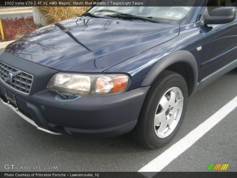 Nautic Blue Metallic / Taupe/Light Taupe 2002 Volvo V70 2.4T XC AWD Wagon