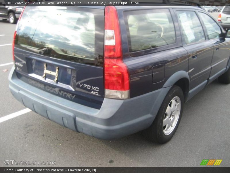 Nautic Blue Metallic / Taupe/Light Taupe 2002 Volvo V70 2.4T XC AWD Wagon