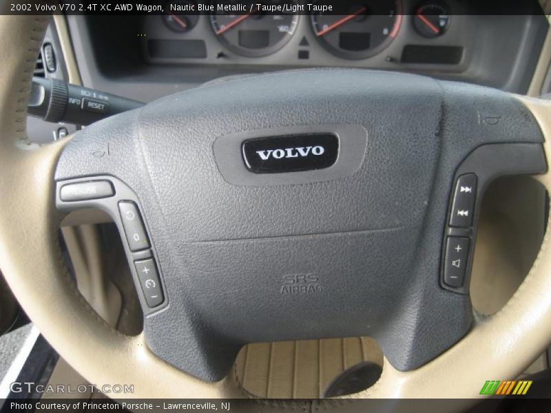 Nautic Blue Metallic / Taupe/Light Taupe 2002 Volvo V70 2.4T XC AWD Wagon