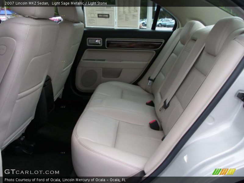 Light Sage Metallic / Light Stone 2007 Lincoln MKZ Sedan