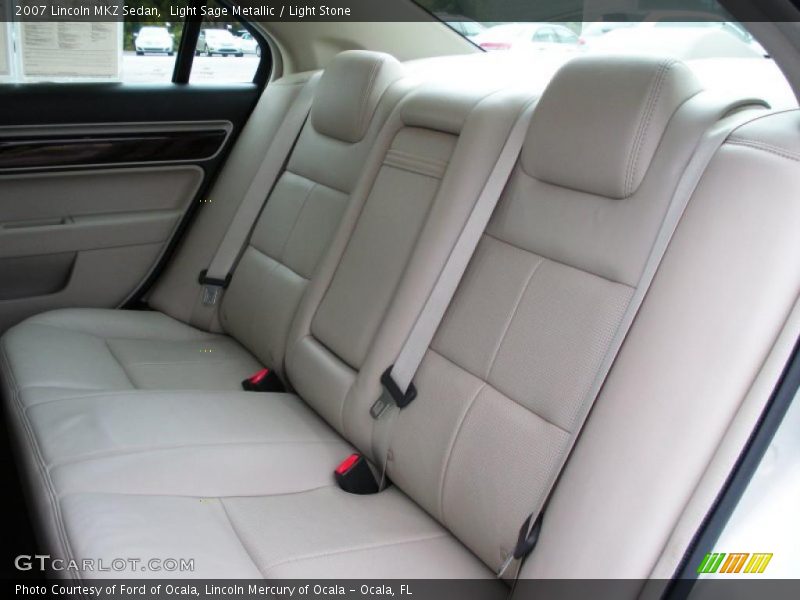 Light Sage Metallic / Light Stone 2007 Lincoln MKZ Sedan