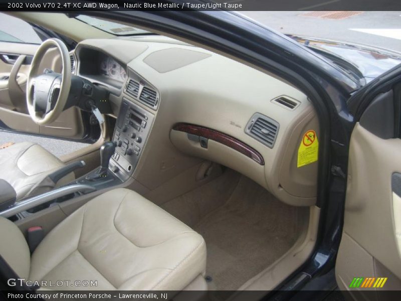 Nautic Blue Metallic / Taupe/Light Taupe 2002 Volvo V70 2.4T XC AWD Wagon