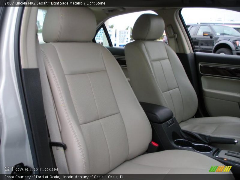 Light Sage Metallic / Light Stone 2007 Lincoln MKZ Sedan