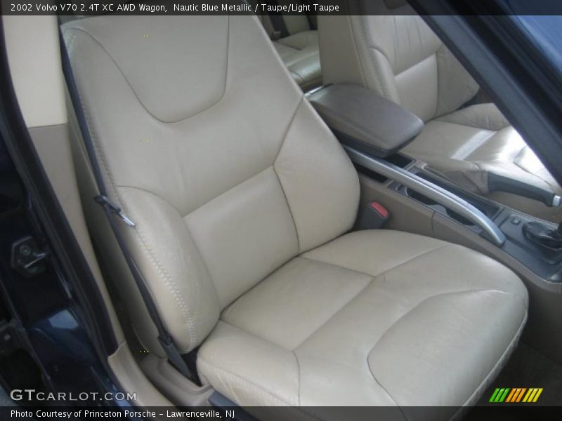 Nautic Blue Metallic / Taupe/Light Taupe 2002 Volvo V70 2.4T XC AWD Wagon