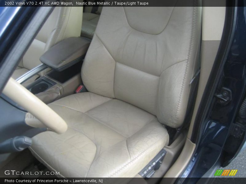 Nautic Blue Metallic / Taupe/Light Taupe 2002 Volvo V70 2.4T XC AWD Wagon