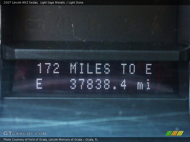 Light Sage Metallic / Light Stone 2007 Lincoln MKZ Sedan