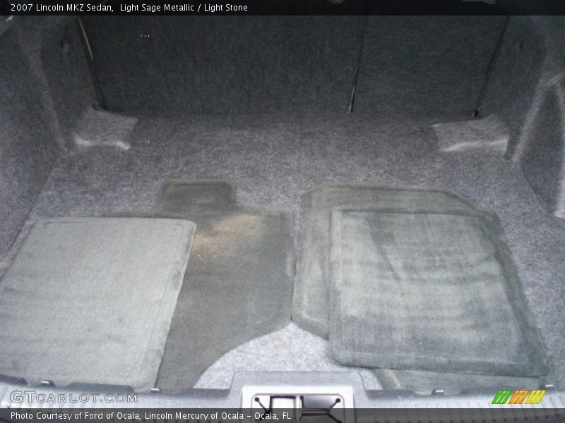 Light Sage Metallic / Light Stone 2007 Lincoln MKZ Sedan