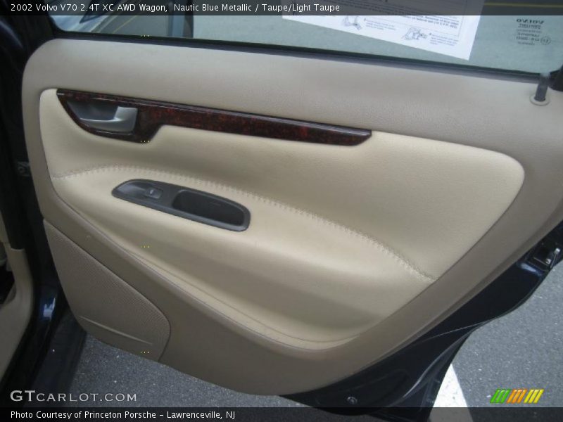 Nautic Blue Metallic / Taupe/Light Taupe 2002 Volvo V70 2.4T XC AWD Wagon