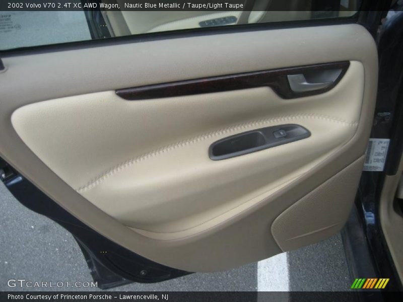 Nautic Blue Metallic / Taupe/Light Taupe 2002 Volvo V70 2.4T XC AWD Wagon