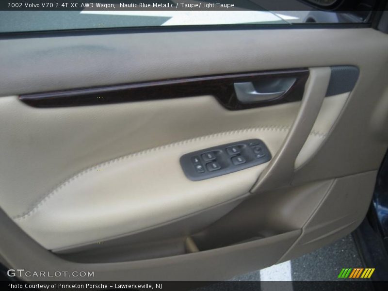 Nautic Blue Metallic / Taupe/Light Taupe 2002 Volvo V70 2.4T XC AWD Wagon