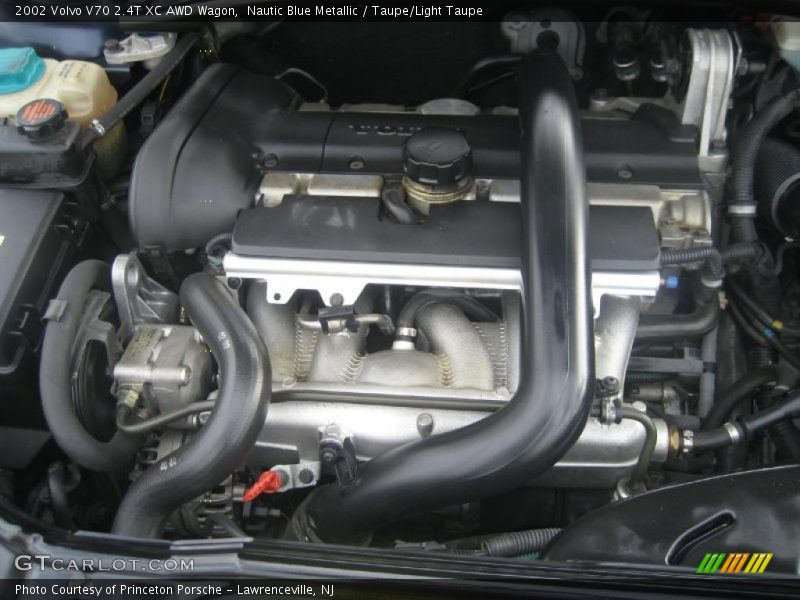Nautic Blue Metallic / Taupe/Light Taupe 2002 Volvo V70 2.4T XC AWD Wagon