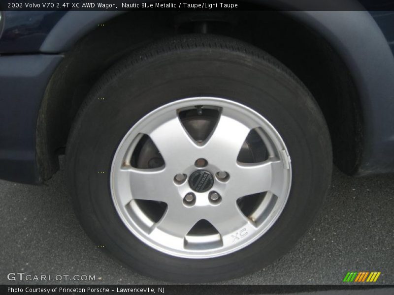 Nautic Blue Metallic / Taupe/Light Taupe 2002 Volvo V70 2.4T XC AWD Wagon