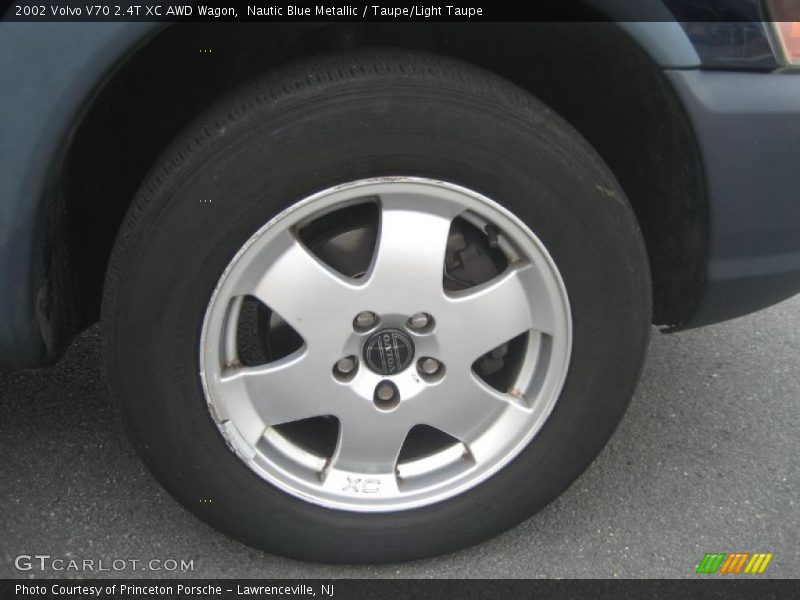 Nautic Blue Metallic / Taupe/Light Taupe 2002 Volvo V70 2.4T XC AWD Wagon