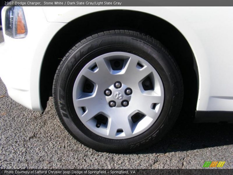 Stone White / Dark Slate Gray/Light Slate Gray 2007 Dodge Charger