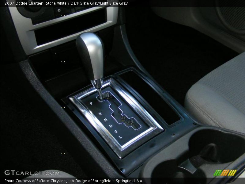 Stone White / Dark Slate Gray/Light Slate Gray 2007 Dodge Charger