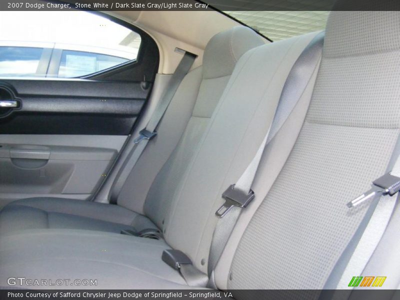 Stone White / Dark Slate Gray/Light Slate Gray 2007 Dodge Charger