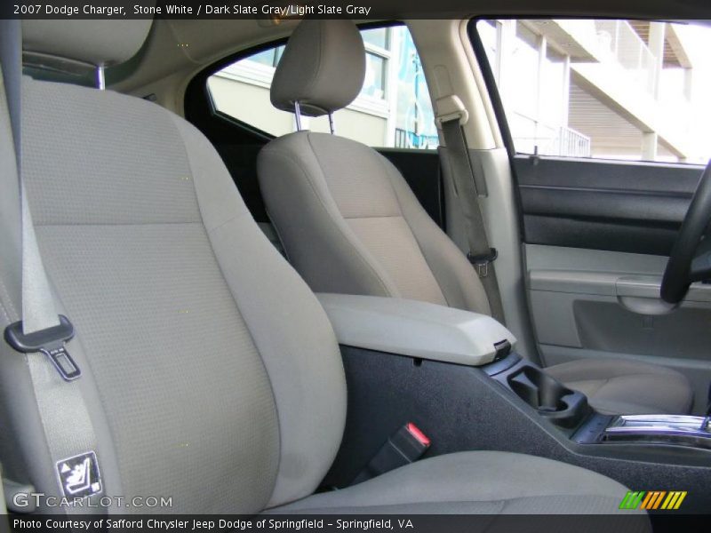 Stone White / Dark Slate Gray/Light Slate Gray 2007 Dodge Charger