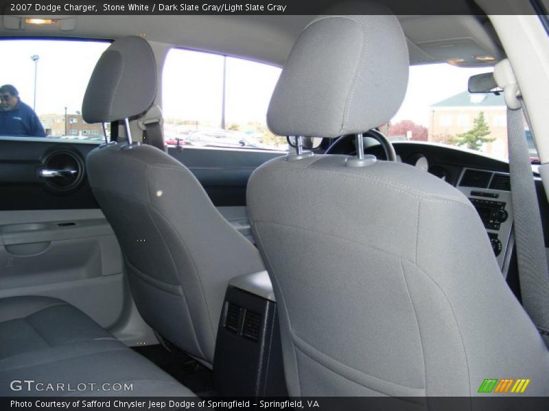 Stone White / Dark Slate Gray/Light Slate Gray 2007 Dodge Charger
