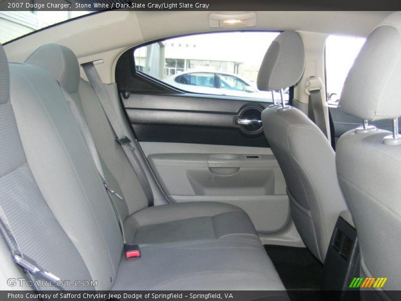 Stone White / Dark Slate Gray/Light Slate Gray 2007 Dodge Charger