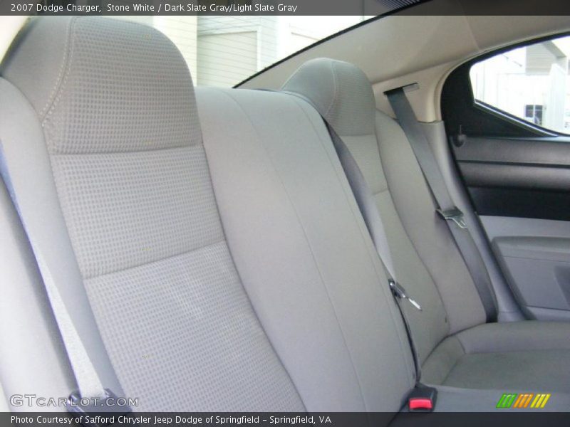 Stone White / Dark Slate Gray/Light Slate Gray 2007 Dodge Charger