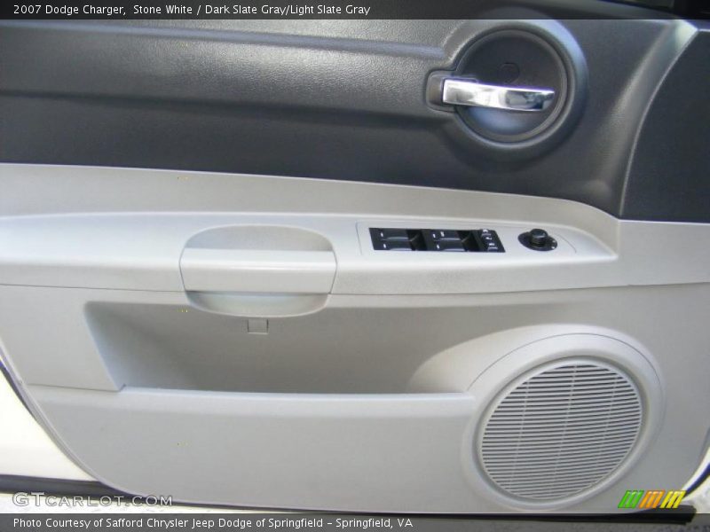 Stone White / Dark Slate Gray/Light Slate Gray 2007 Dodge Charger