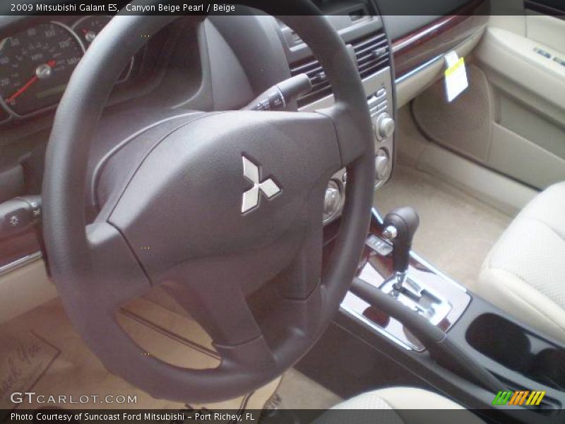 Canyon Beige Pearl / Beige 2009 Mitsubishi Galant ES