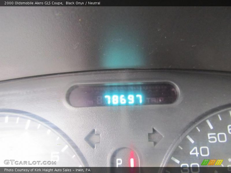 Black Onyx / Neutral 2000 Oldsmobile Alero GLS Coupe