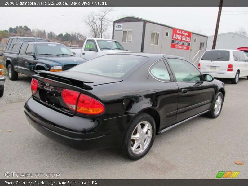 Black Onyx / Neutral 2000 Oldsmobile Alero GLS Coupe