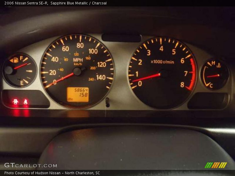  2006 Sentra SE-R SE-R Gauges