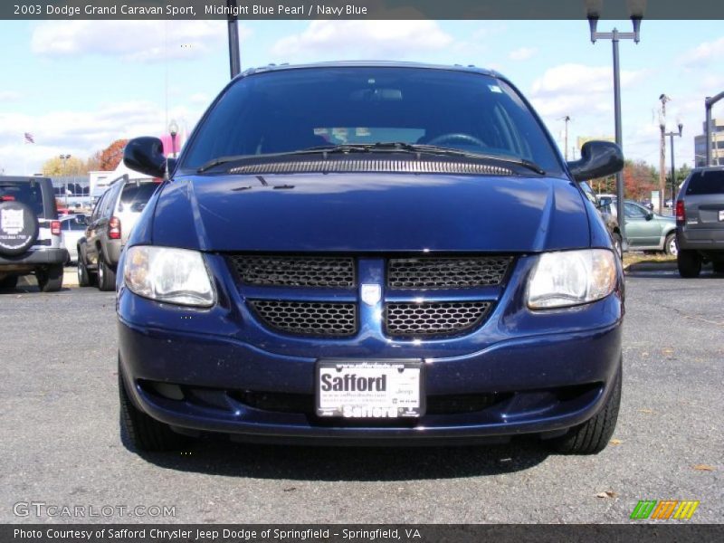  2003 Grand Caravan Sport Midnight Blue Pearl