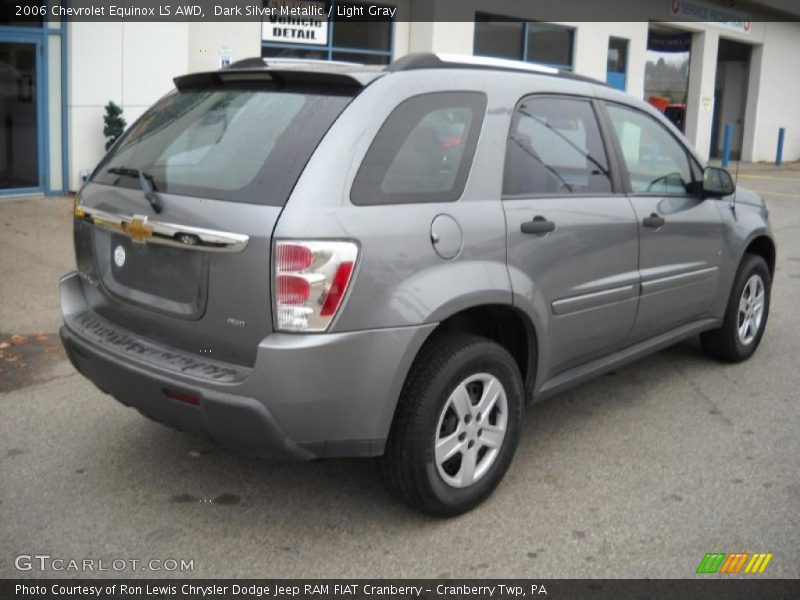 Dark Silver Metallic / Light Gray 2006 Chevrolet Equinox LS AWD