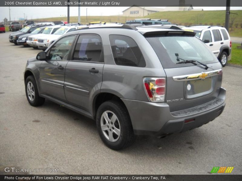 Dark Silver Metallic / Light Gray 2006 Chevrolet Equinox LS AWD