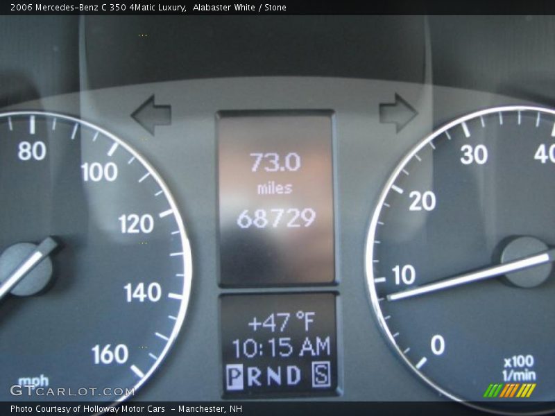 Alabaster White / Stone 2006 Mercedes-Benz C 350 4Matic Luxury