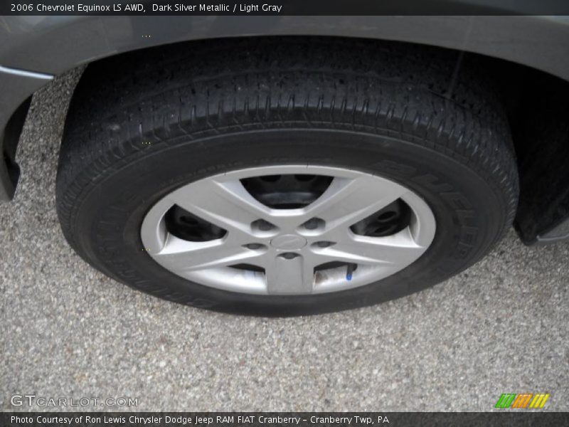 Dark Silver Metallic / Light Gray 2006 Chevrolet Equinox LS AWD