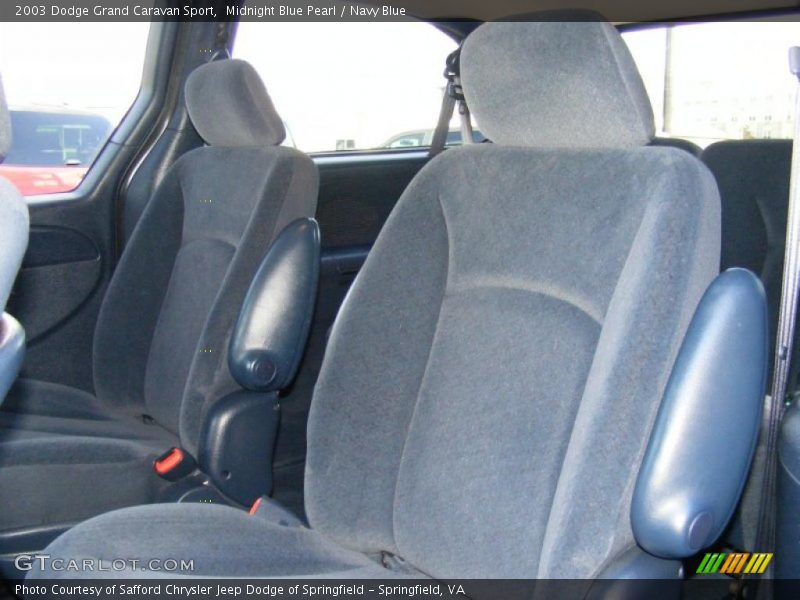  2003 Grand Caravan Sport Navy Blue Interior